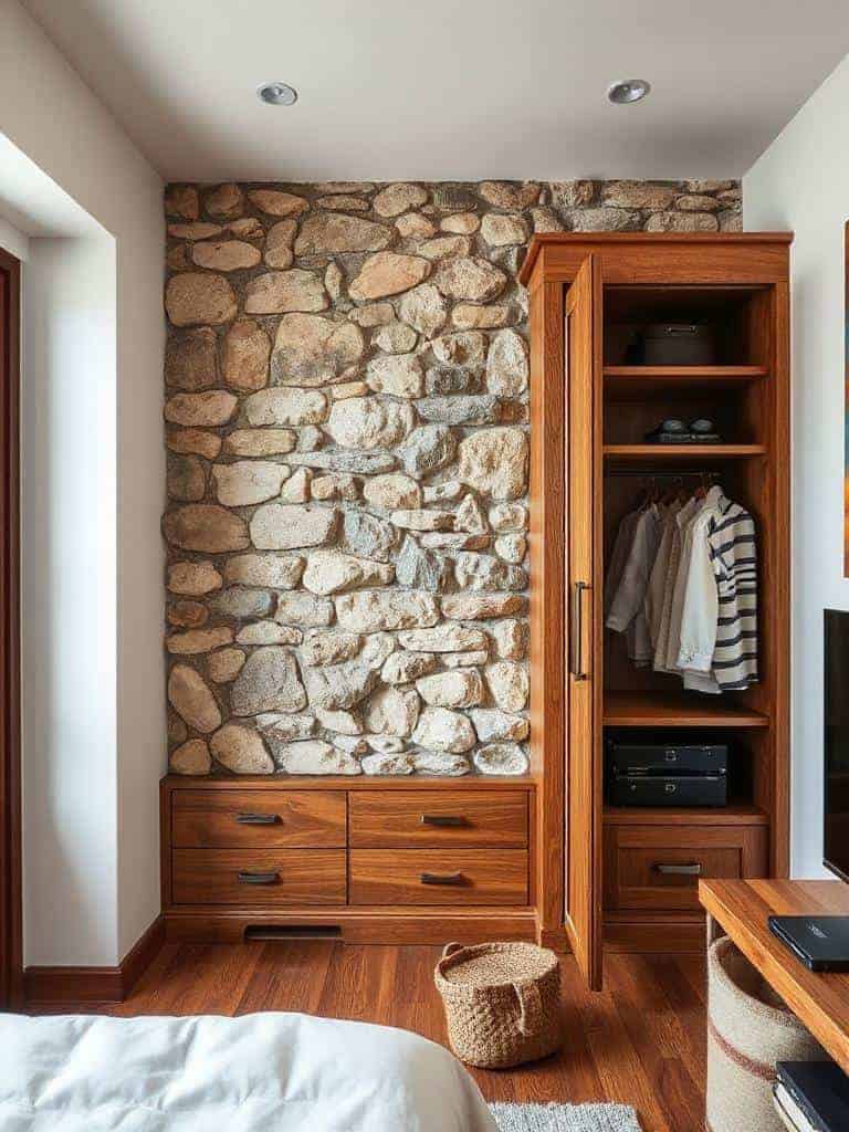 stone walls enhance charm