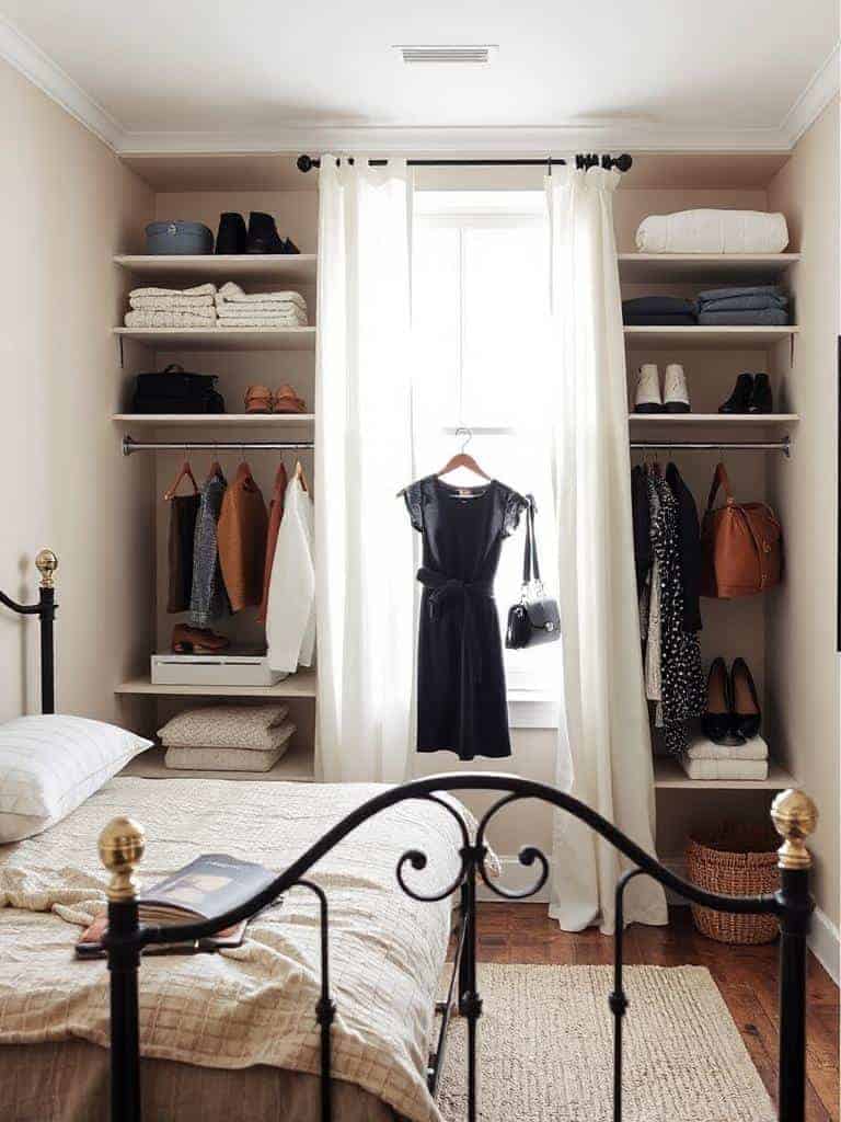 stylish curved wrought iron