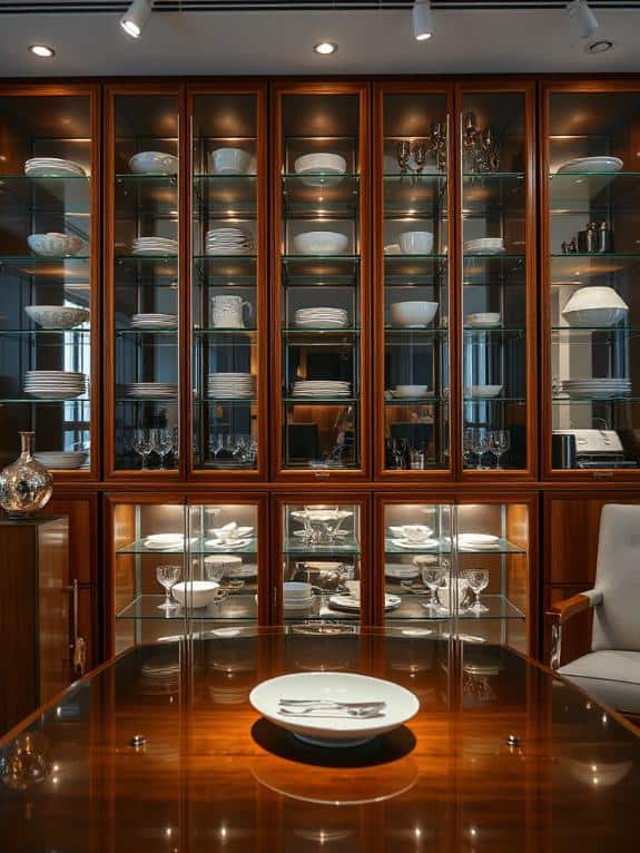 stylish glass crockery designs