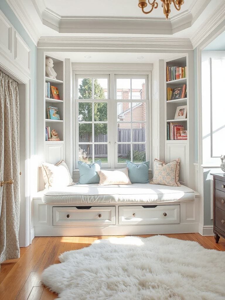 stylish hidden storage seats