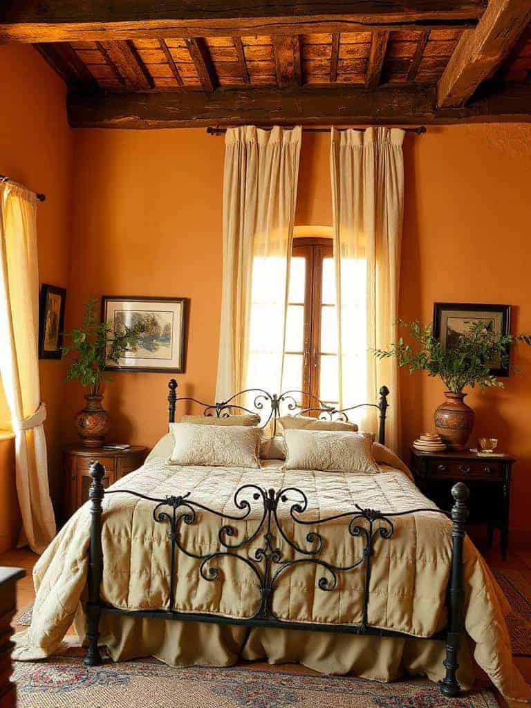 textured warm earthy walls