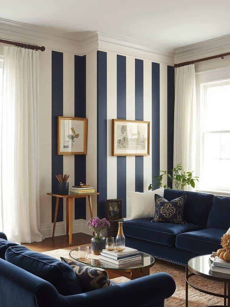 timeless elegance with stripes
