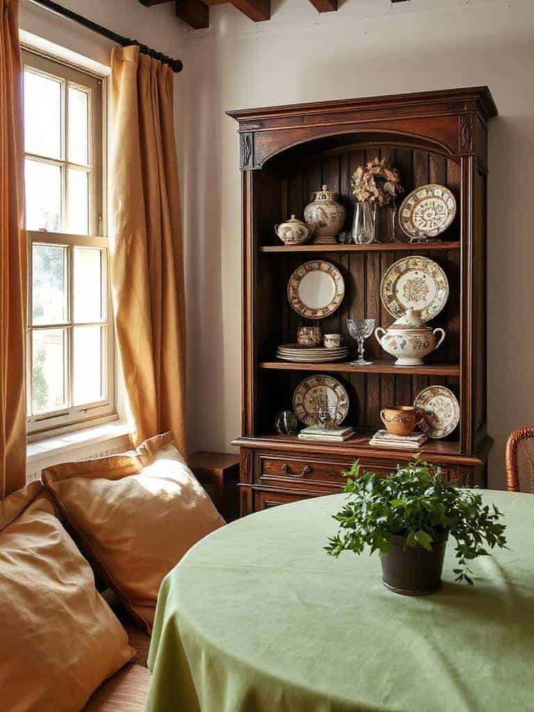 tuscan colors for dining