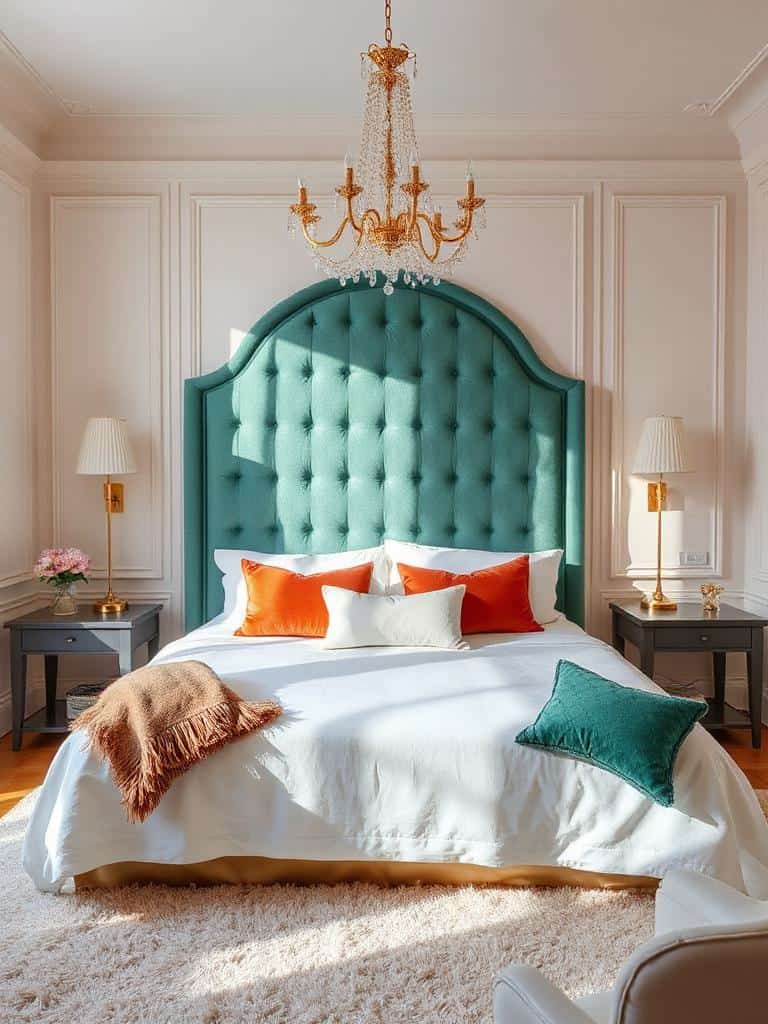 vibrant soft velvet headboards