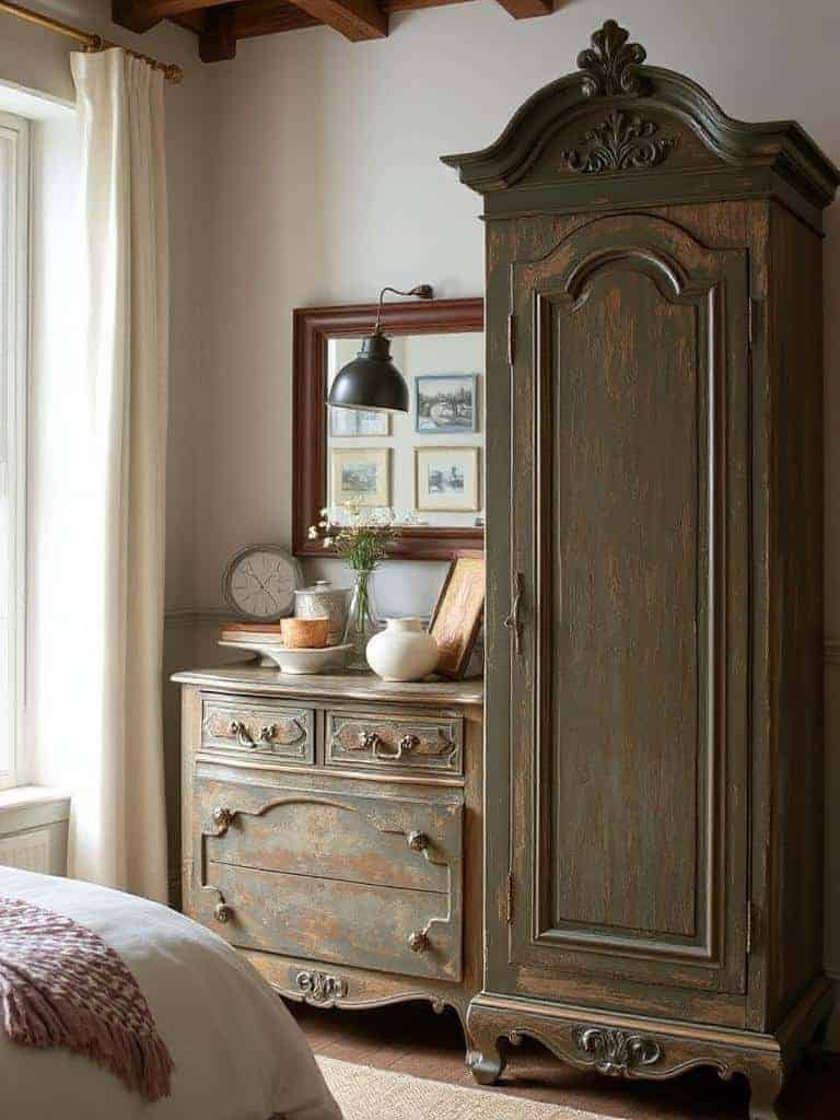 vintage distressed storage solutions