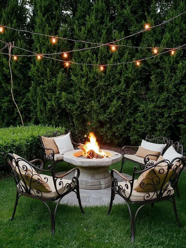 vintage iron garden benches