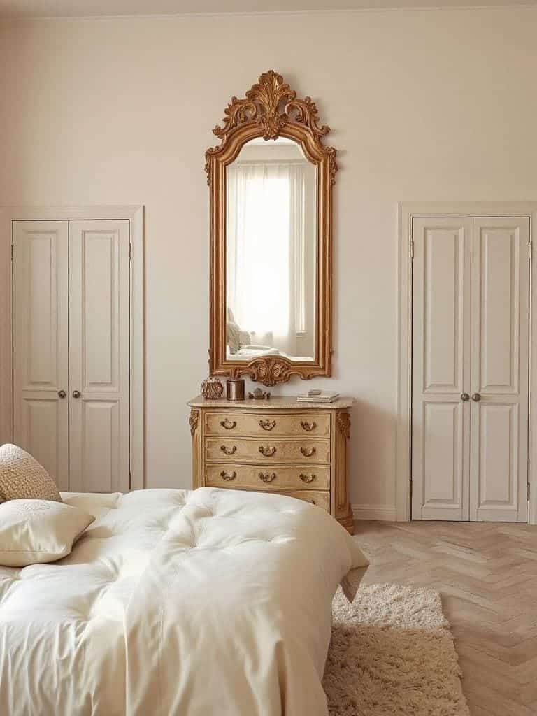 vintage mirrors enhance style