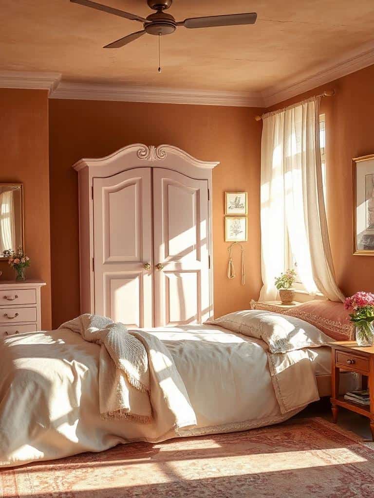 warm earth tone retreat