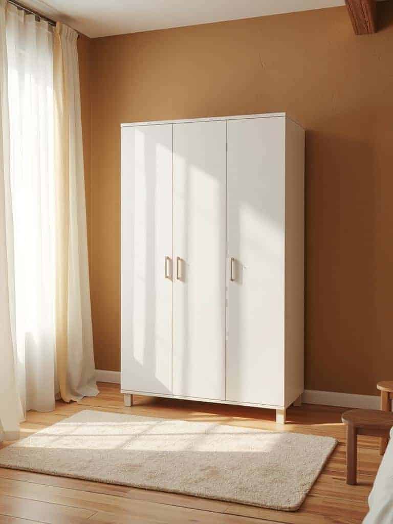 warm earth tone walls