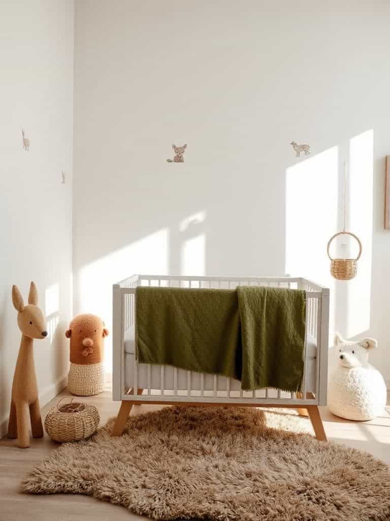whimsical woodland nursery decor