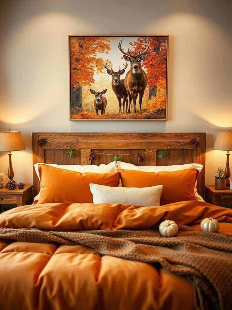 woodland animal wall art