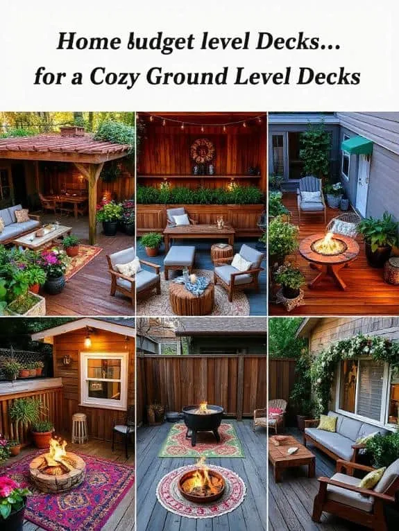 affordable outdoor deck ideas