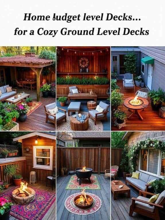 affordable outdoor deck ideas