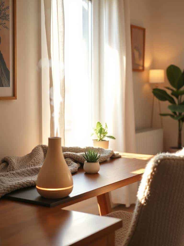 calming essential oil diffuser