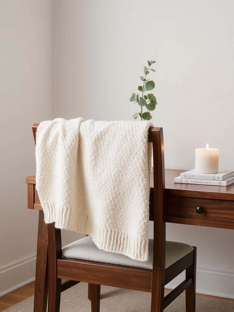 cozy blanket for studying