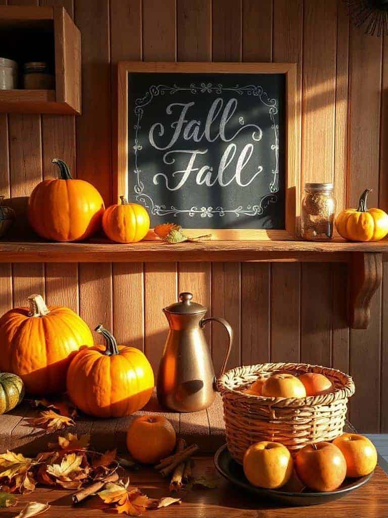 cozy handwritten fall quotes