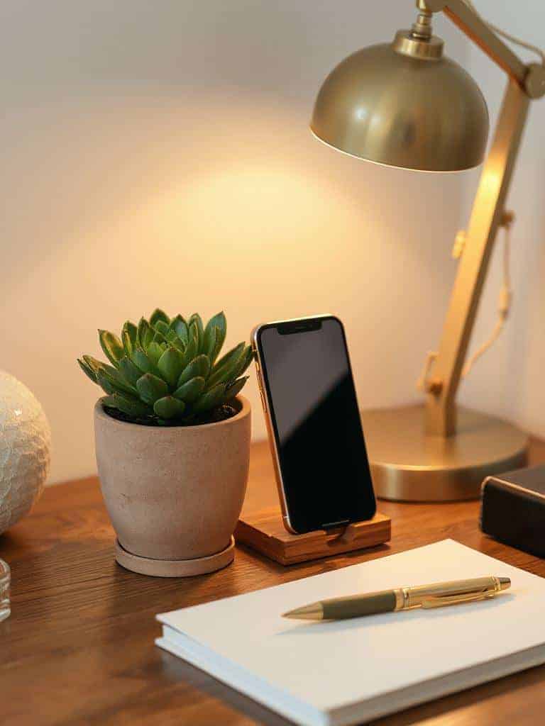 cozy practical phone stand