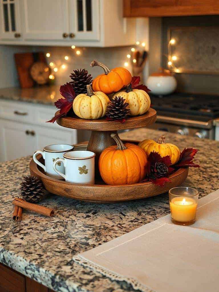cozy rustic fall accents