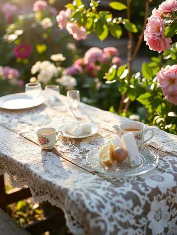crystal dishes for tea