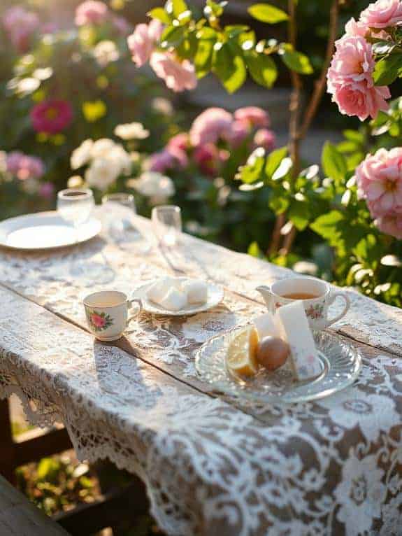 crystal dishes for tea
