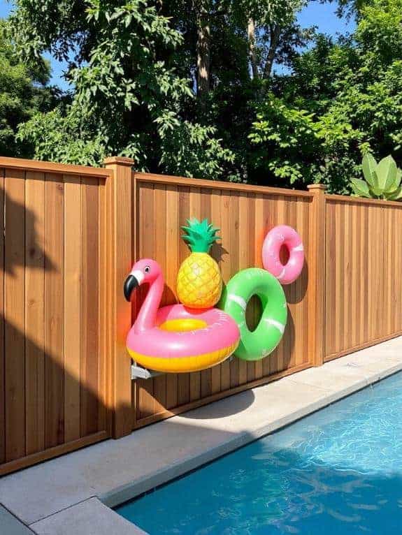 custom pool float storage
