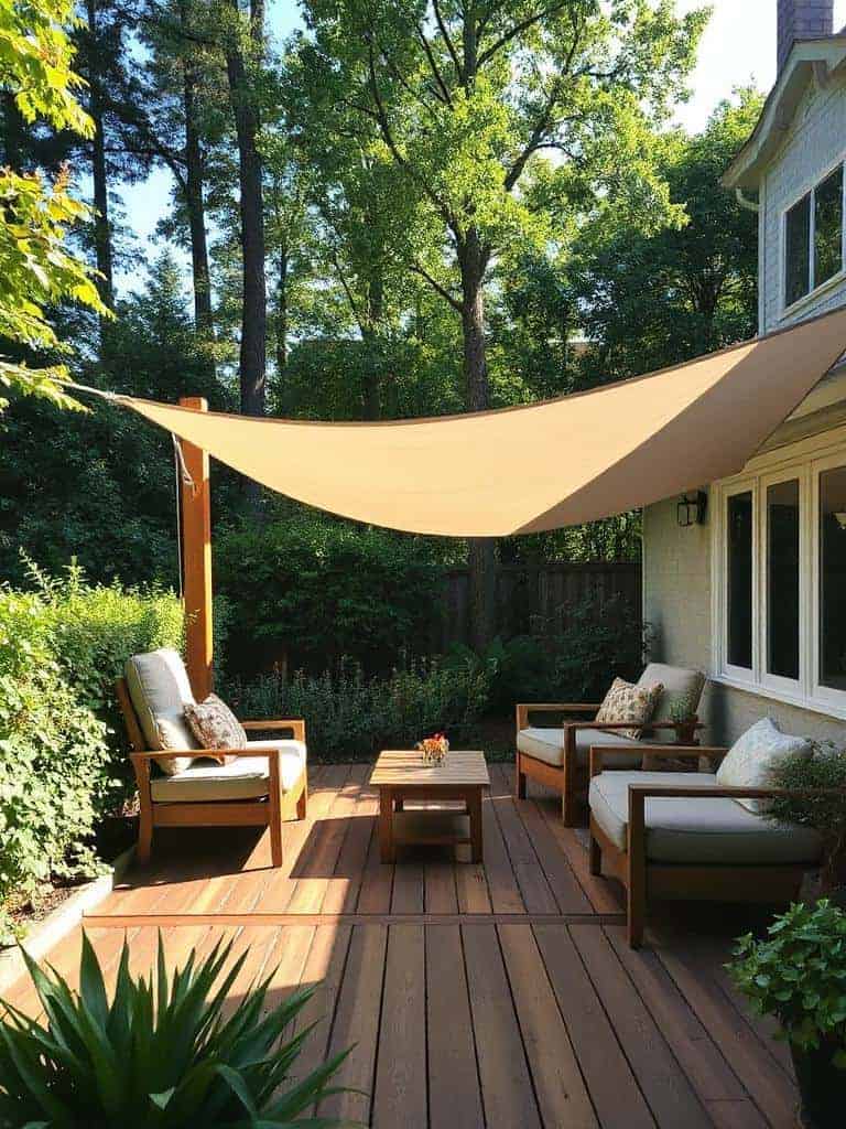 diy shade sail installation