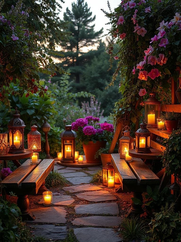 enchanting garden lighting ideas