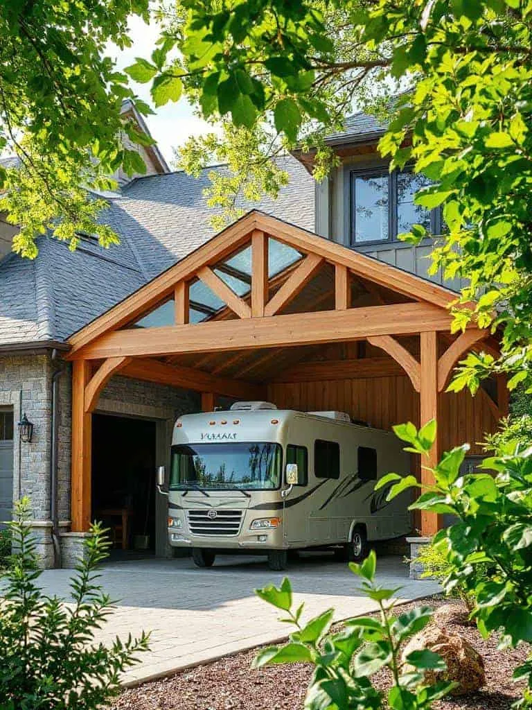 lean to rv shelter benefits