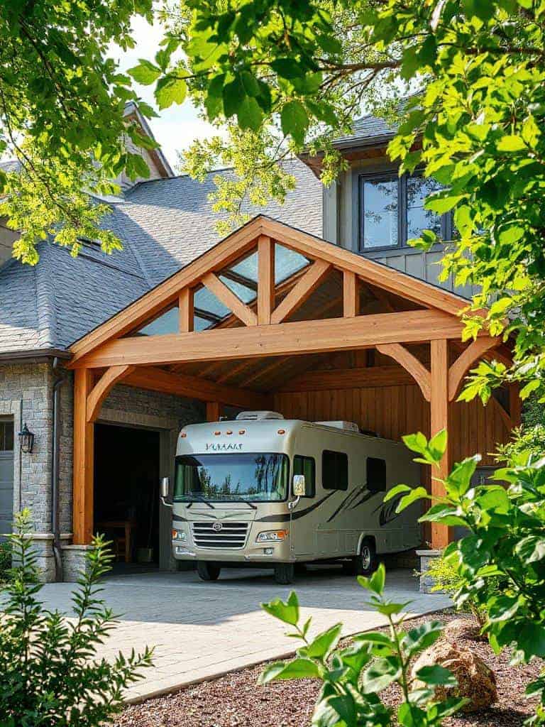 lean to rv shelter benefits