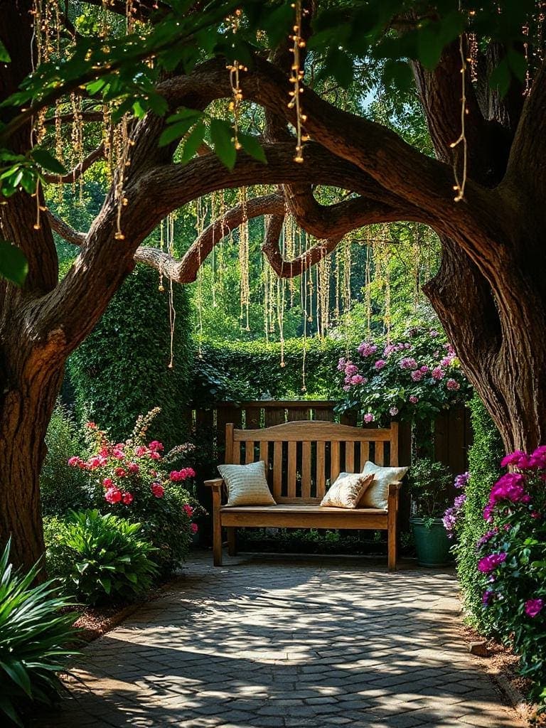 magical twinkling garden lights