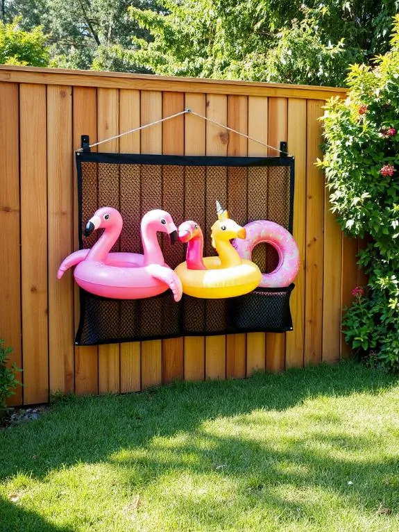 mesh organizer for floats