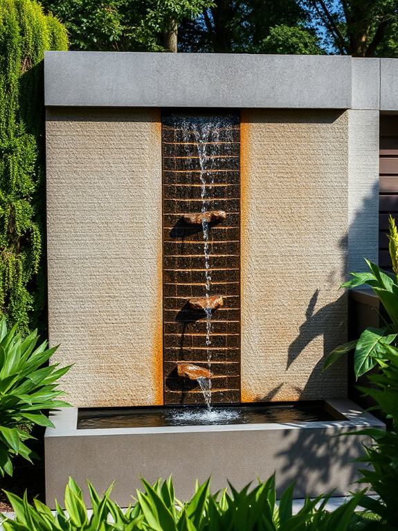 modular textured stone panels