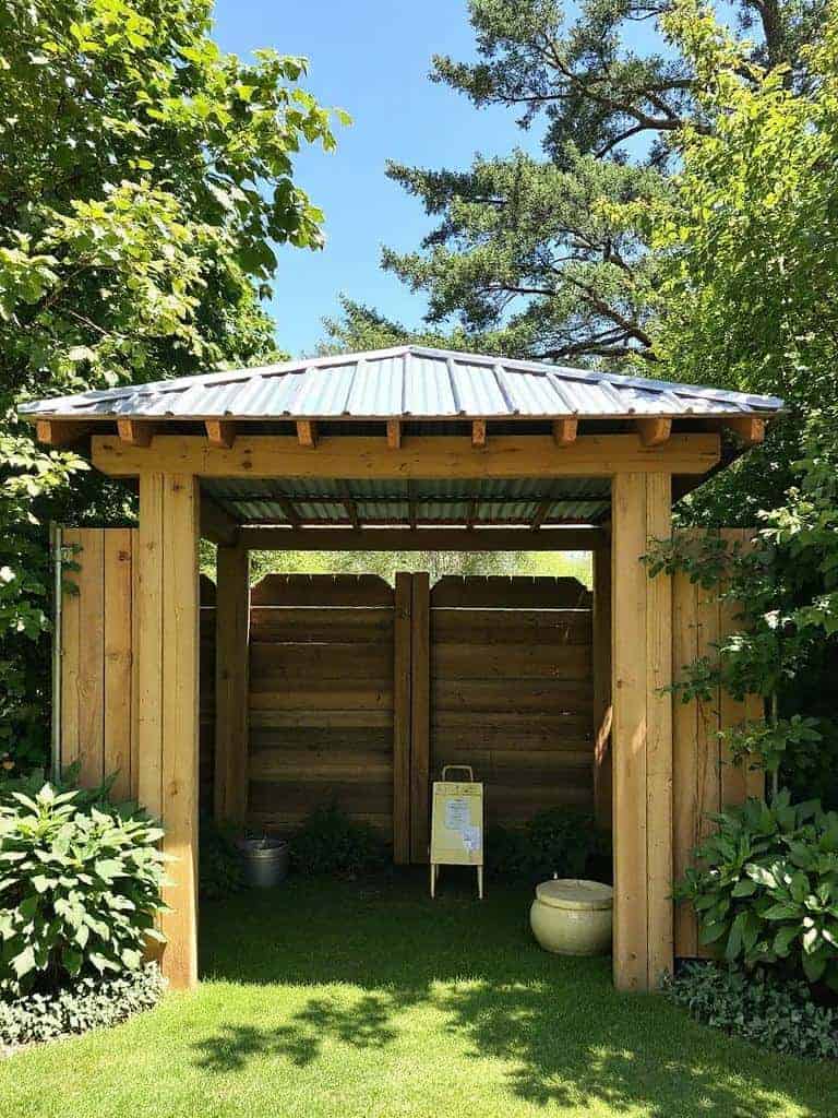 pallet carport with roof