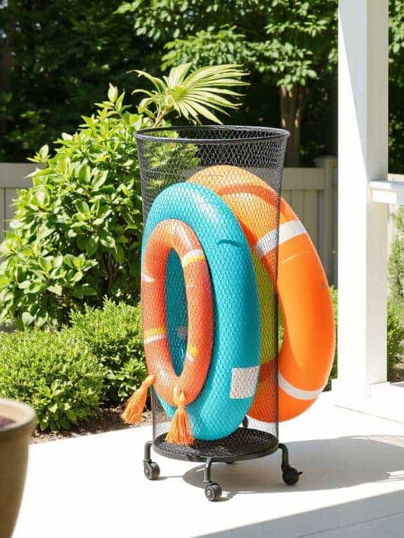 portable breathable float storage