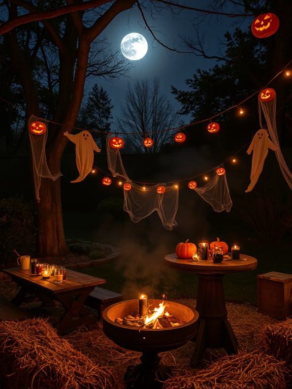 spooky outdoor halloween decorations