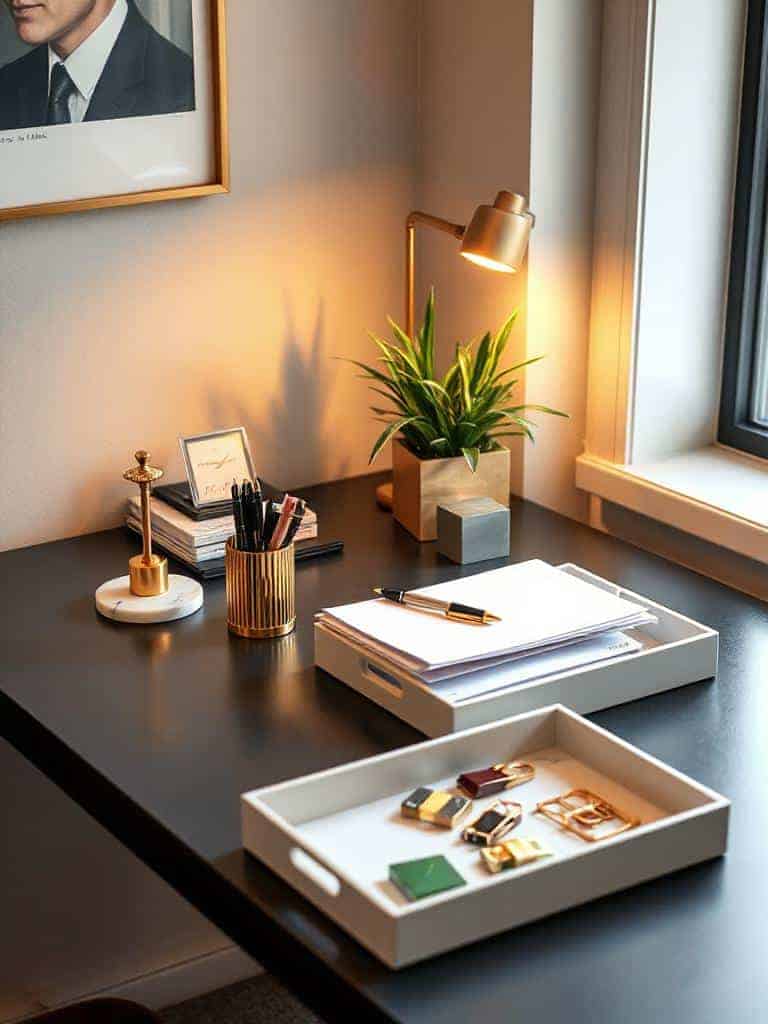 stylish organized desk accessories