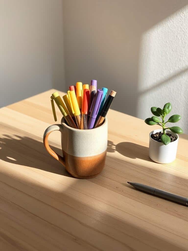 stylish pen storage solution