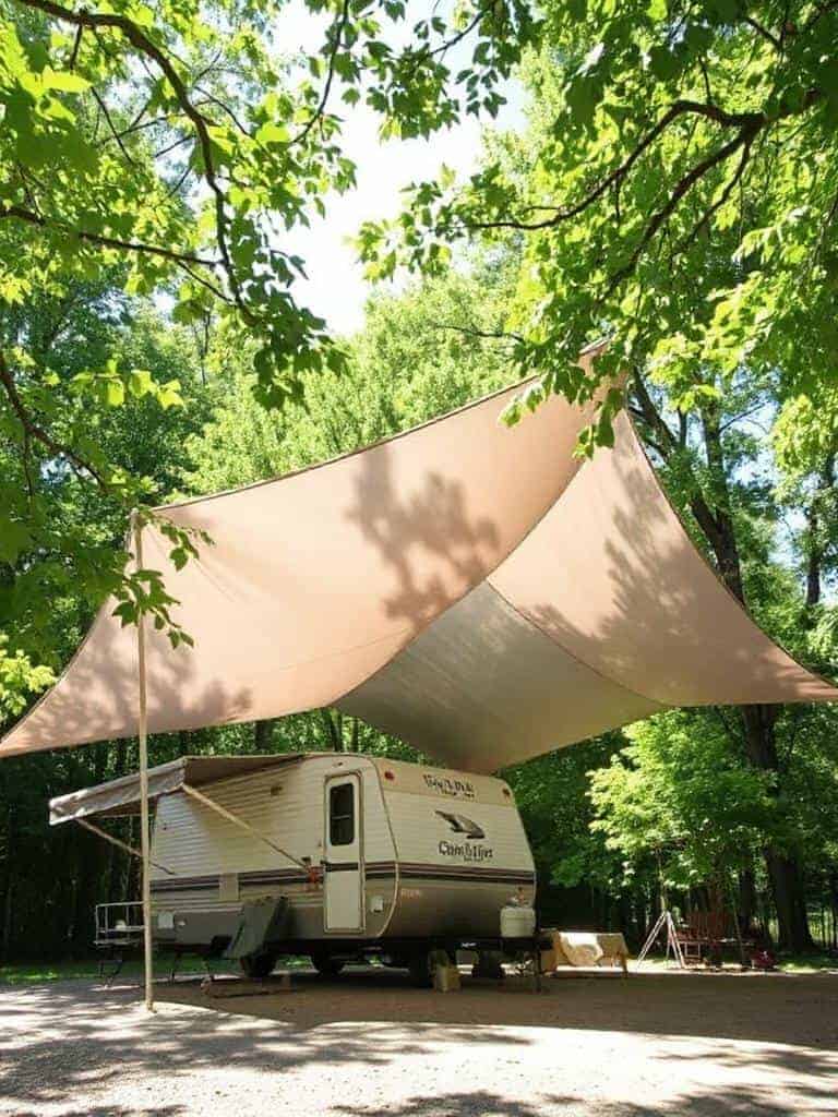 tarp canopy construction guide