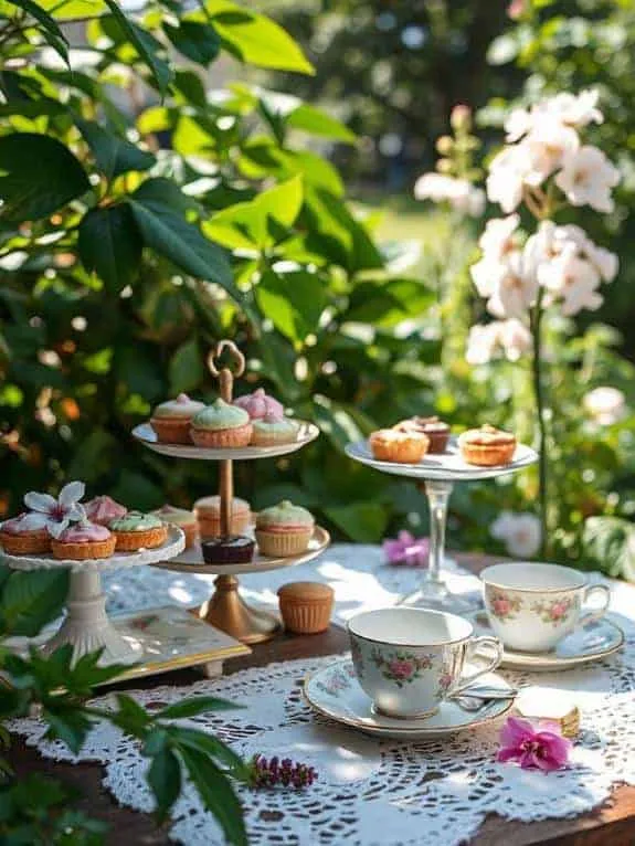 tiered stands for desserts