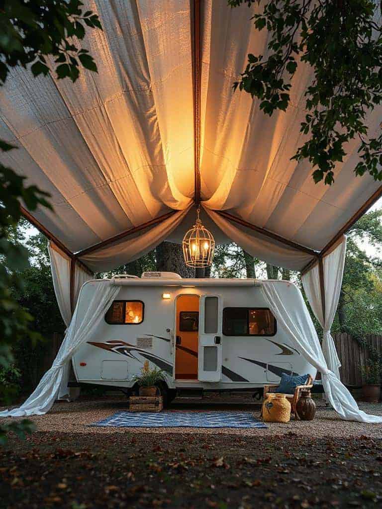 weatherproof rv canopy tent
