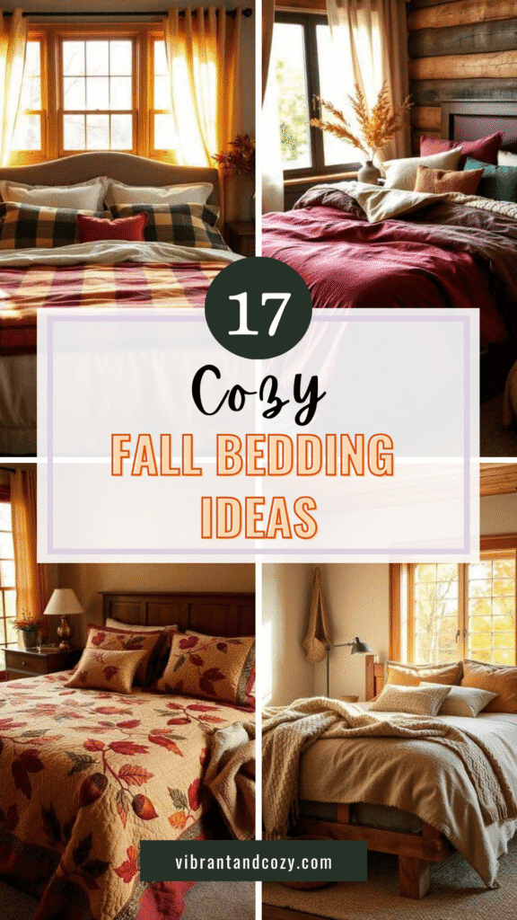 Cozy Fall Bedding Ideas