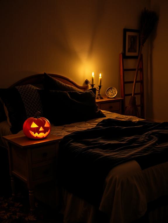 broomstick adds cozy charm