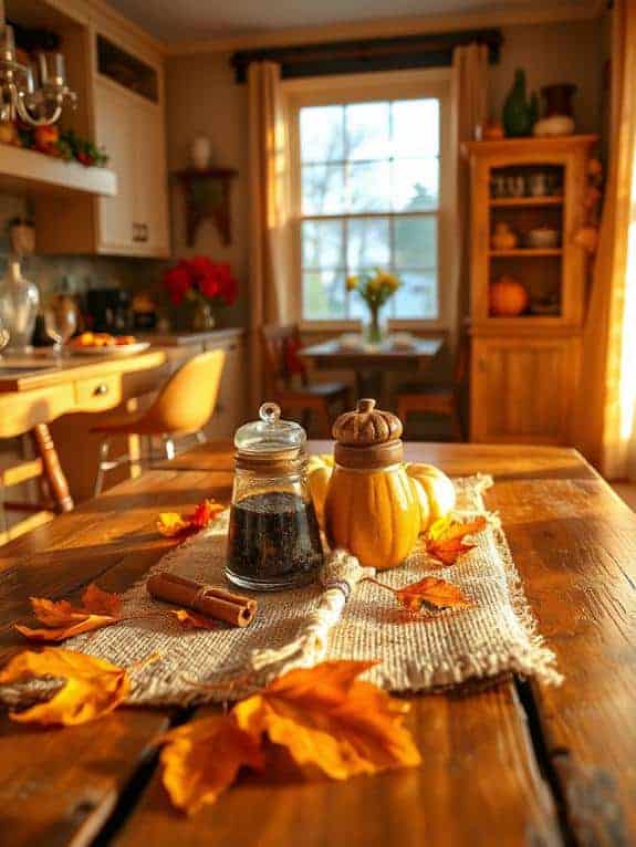 charming autumn themed shakers