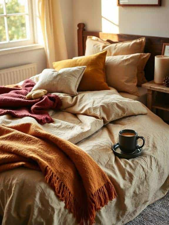 cozy breathable linen sheets