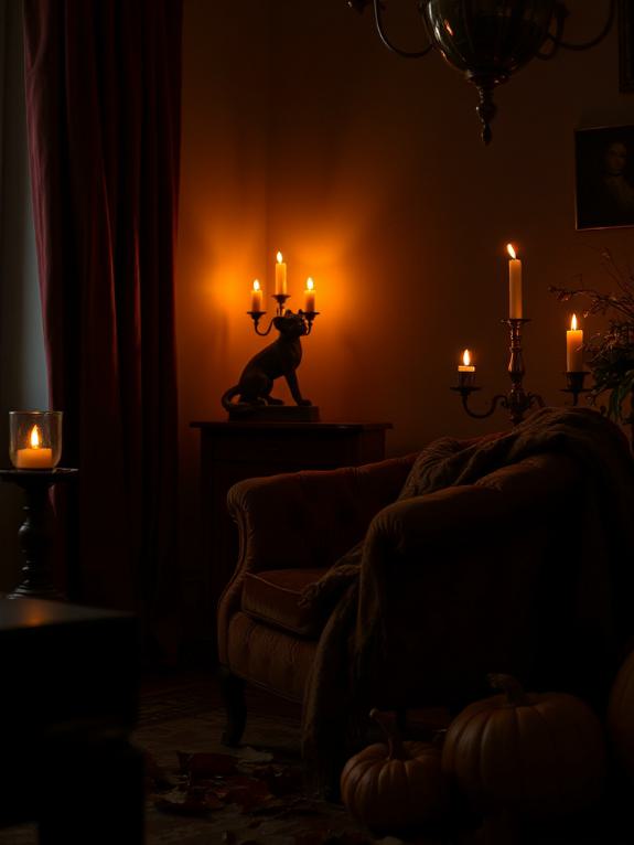 cozy clove and smoke ambiance