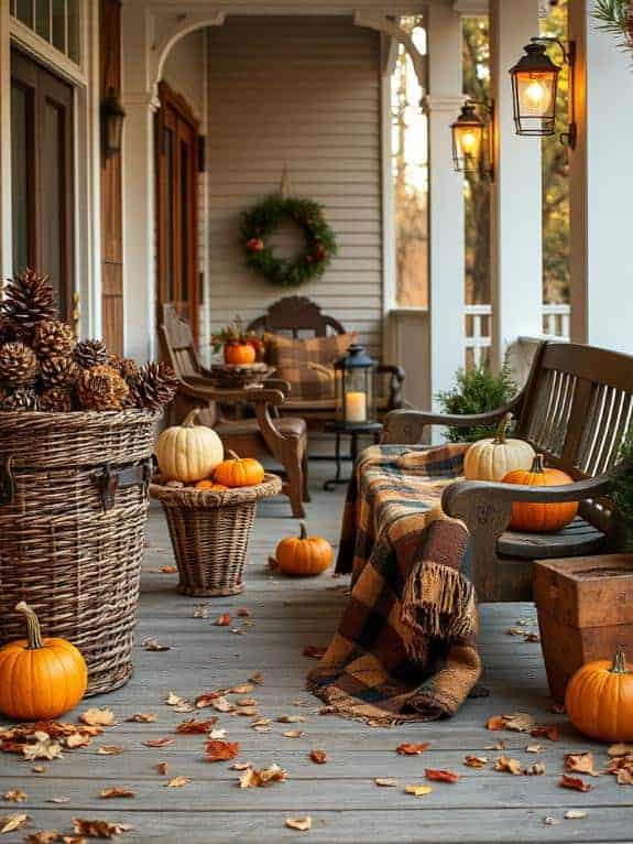 cozy fall decor idea