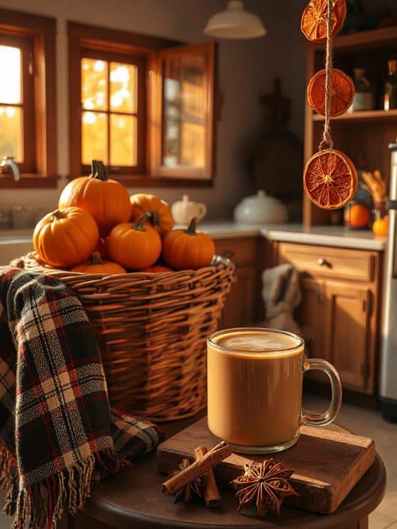 cozy fall kitchen decor