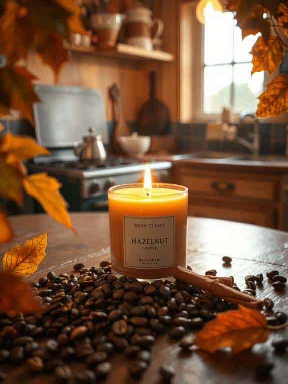 cozy hazelnut coffee aroma