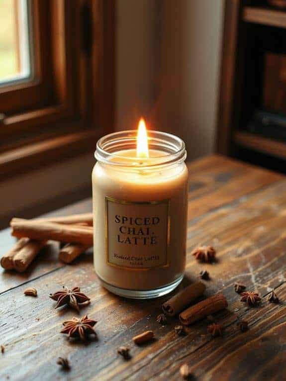 cozy spiced chai aroma