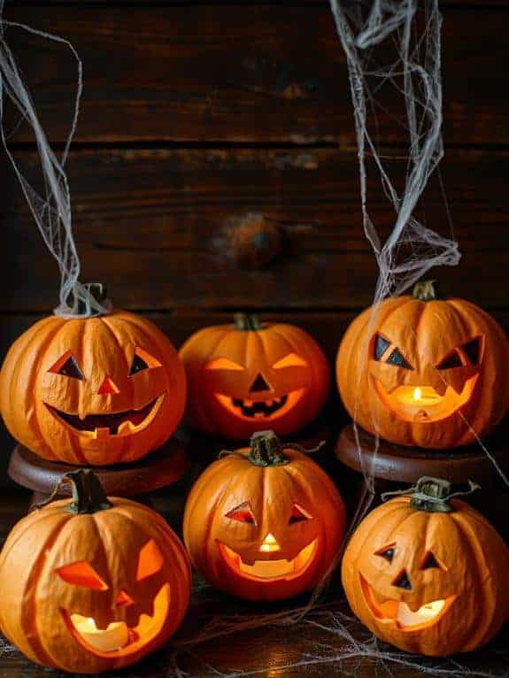paper m ch halloween project